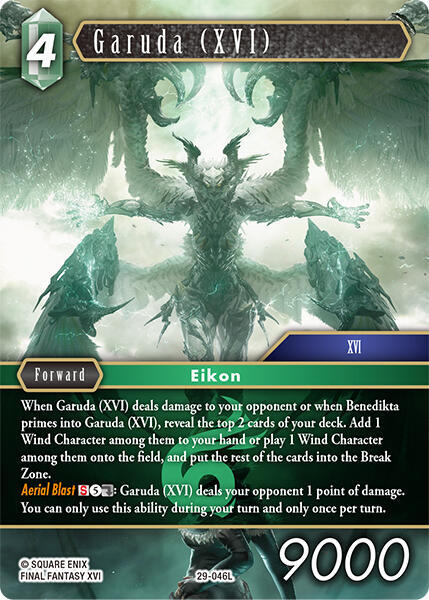 Garuda (XVI), Blissful Eternity 29-046L