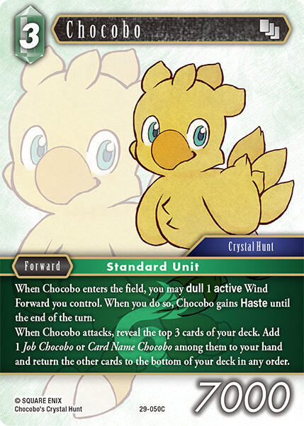 Chocobo, Blissful Eternity 29-050C