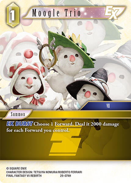 Moogle Trio EX, Blissful Eternity 29-074H