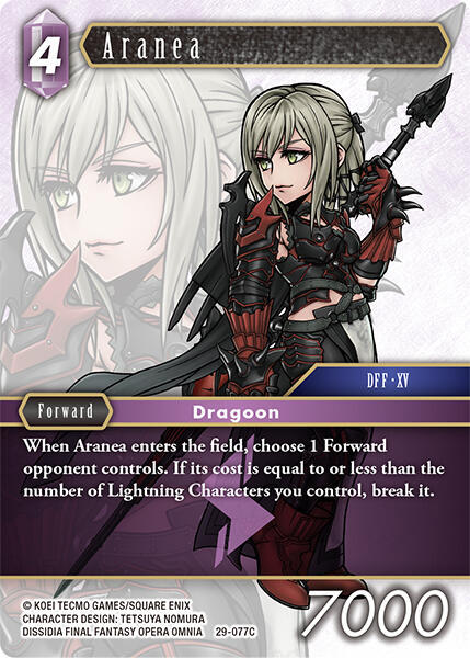 Aranea, Blissful Eternity 29-077C