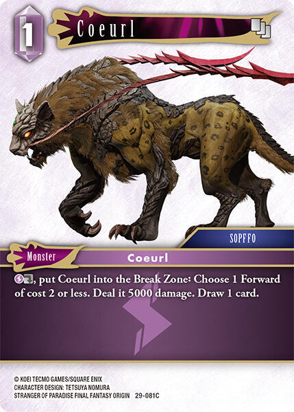 Coeurl, Blissful Eternity 29-081C