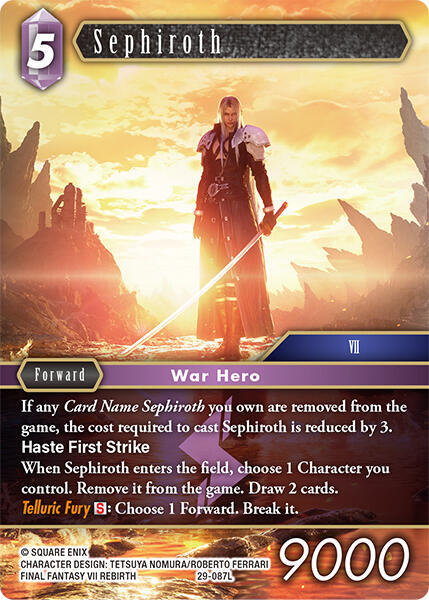 Sephiroth, Blissful Eternity 29-087L