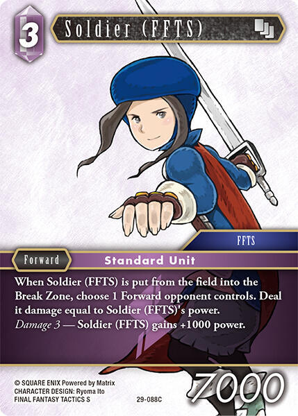 Soldier (FFTS), Blissful Eternity 29-088C