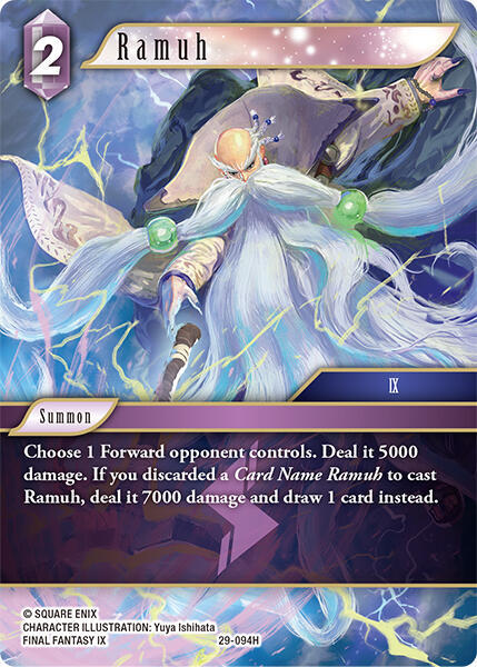 Ramuh, Blissful Eternity 29-094H