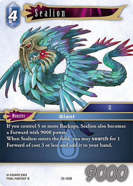 Sealion, Blissful Eternity 29-100R