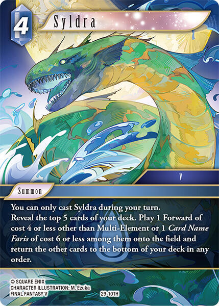Syldra, Blissful Eternity 29-101H