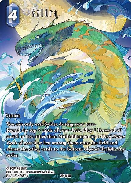 Syldra (Full Art), Blissful Eternity 29-101H