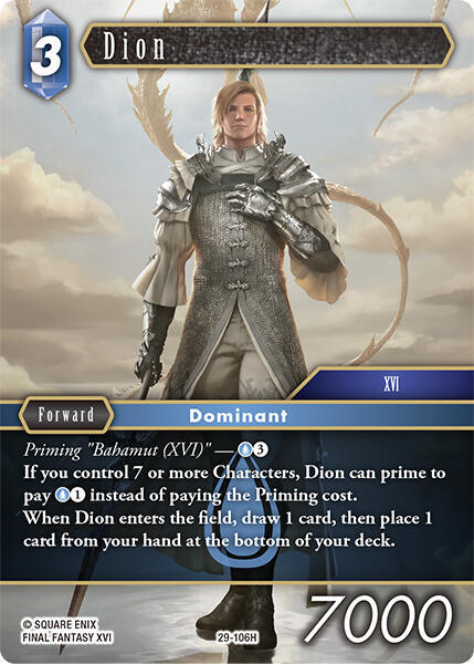 Dion, Blissful Eternity 29-106H