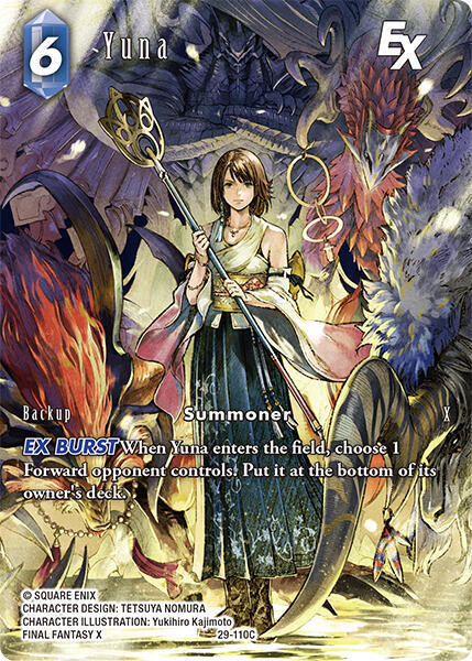 Yuna EX (Full Art), Blissful Eternity 29-110C
