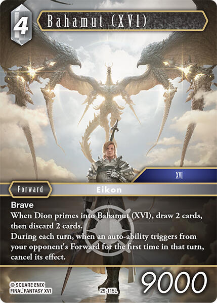Bahamut (XVI), Blissful Eternity 29-115L