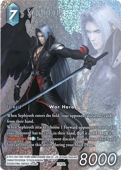 Sephiroth (Full Art), Boss Deck: Chaos 7-034L