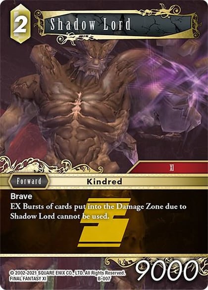 Shadow Lord, Boss Deck: Chaos B-007