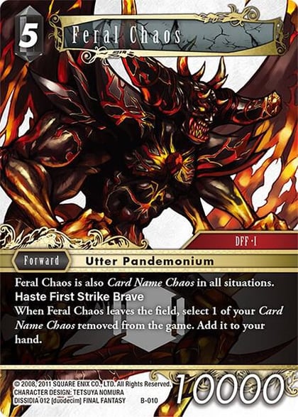 Feral Chaos, Boss Deck: Chaos B-010