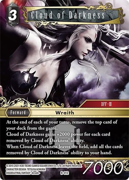 Cloud of Darkness, Boss Deck: Chaos B-012
