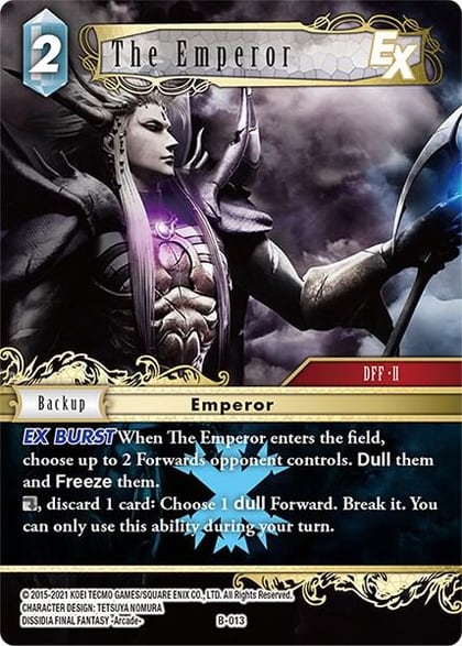 The Emperor EX, Boss Deck: Chaos B-013