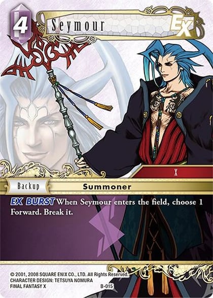 Seymour EX, Boss Deck: Chaos B-015