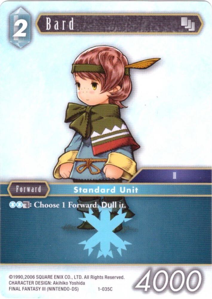 Bard (Arc) - 1-035C, Deck Exclusive Cards 1-035C