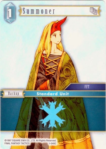 Summoner (Female Unit) - 1-040C, Deck Exclusive Cards 1-040C