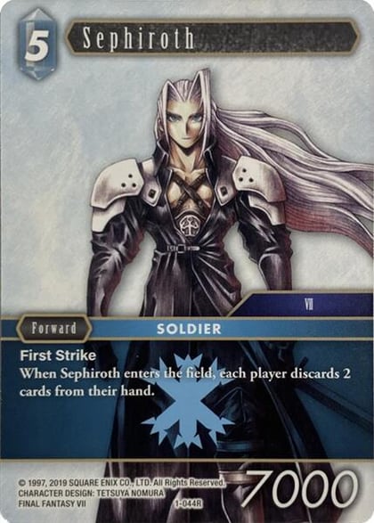 Sephiroth (1-044R), Deck Exclusive Cards 1-044R