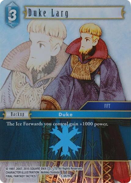 Duke Larg, Deck Exclusive Cards 1-057R
