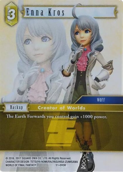 Enna Kros, Deck Exclusive Cards 1-095R
