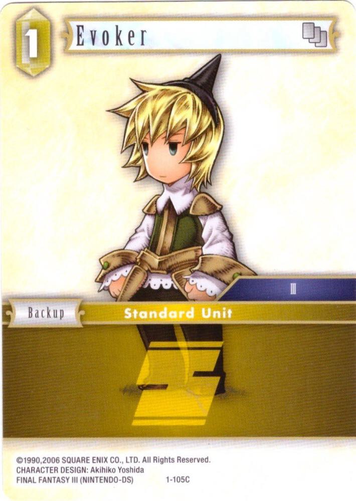 Evoker (Ingus) - 1-105C, Deck Exclusive Cards 1-105C