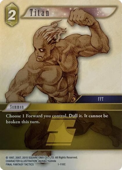 Titan, Deck Exclusive Cards 1-110C