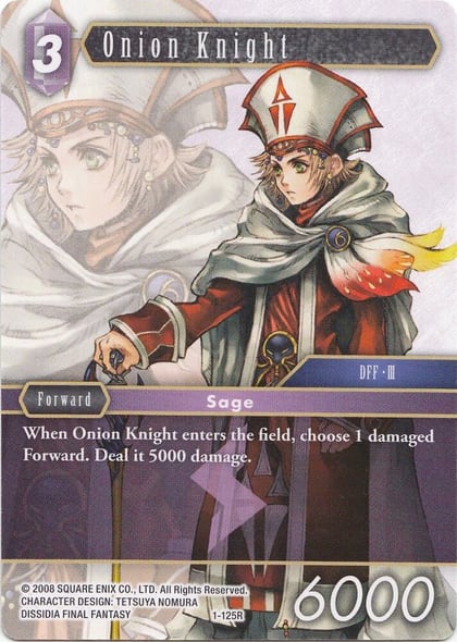 Onion Knight (Sage) - 1-125R, Deck Exclusive Cards 1-125R