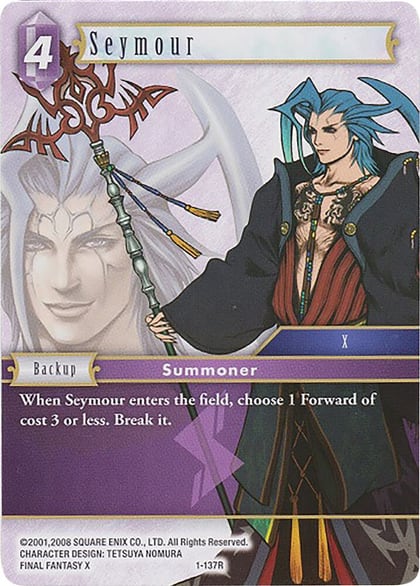 Seymour - 1-137R, Deck Exclusive Cards 1-137R