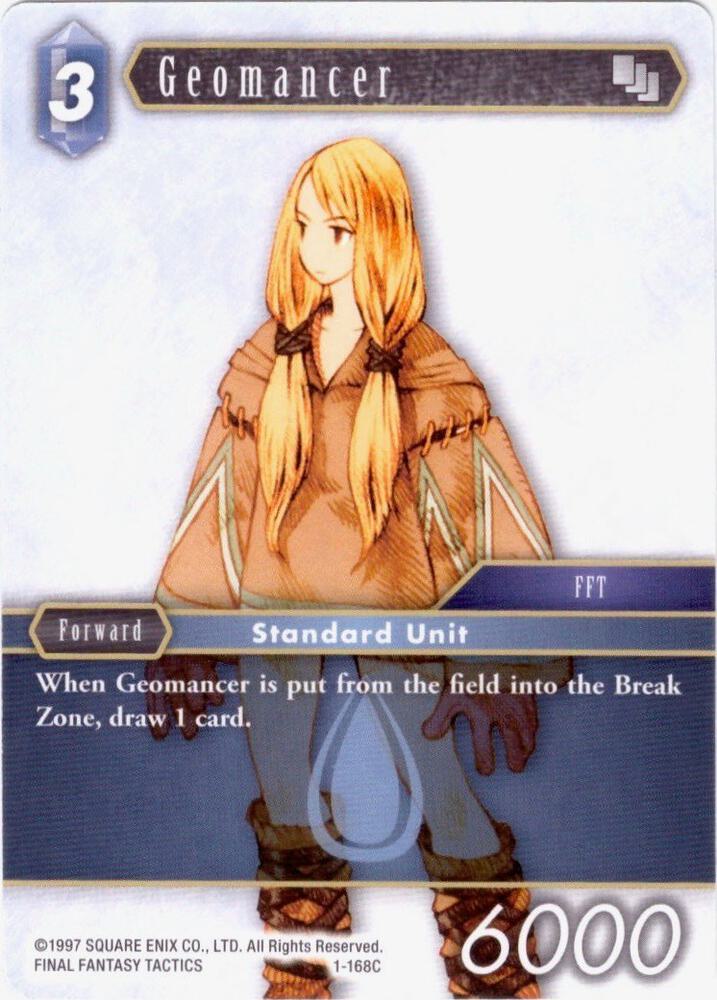 Geomancer (Female Unit) - 1-168C, Deck Exclusive Cards 1-168C