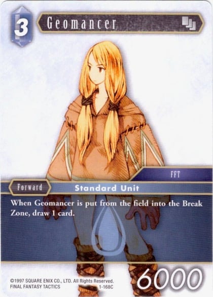 Geomancer (Female Unit) - 1-168C, Deck Exclusive Cards 1-168C