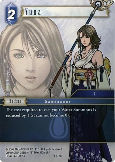 Yuna (1-117R), Deck Exclusive Cards 1-177R