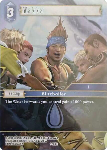 Wakka, Deck Exclusive Cards 1-180R