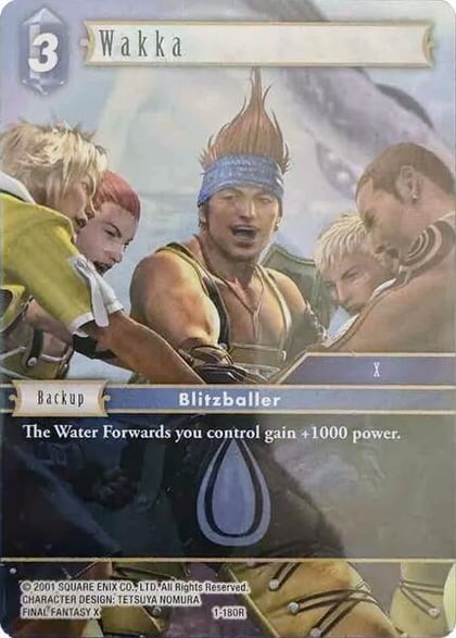 Wakka, Deck Exclusive Cards 1-180R