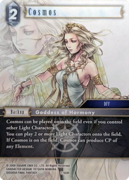 Cosmos, Deck Exclusive Cards 1-183H