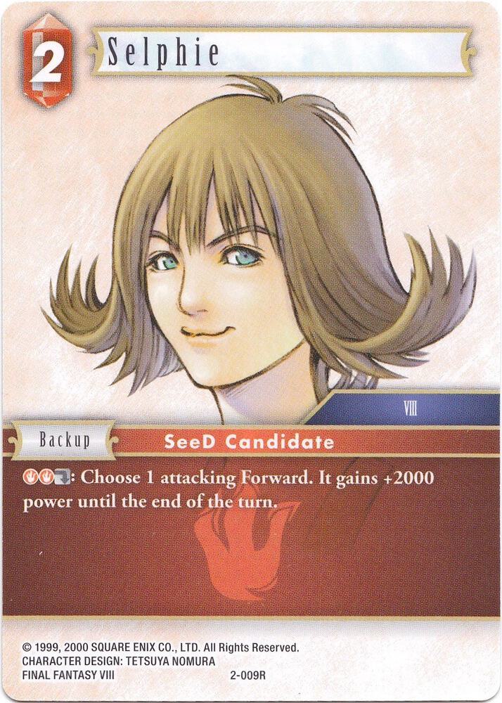 Selphie - 2-009R, Deck Exclusive Cards 2-009R