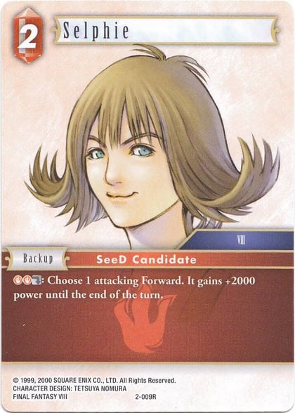 Selphie - 2-009R, Deck Exclusive Cards 2-009R