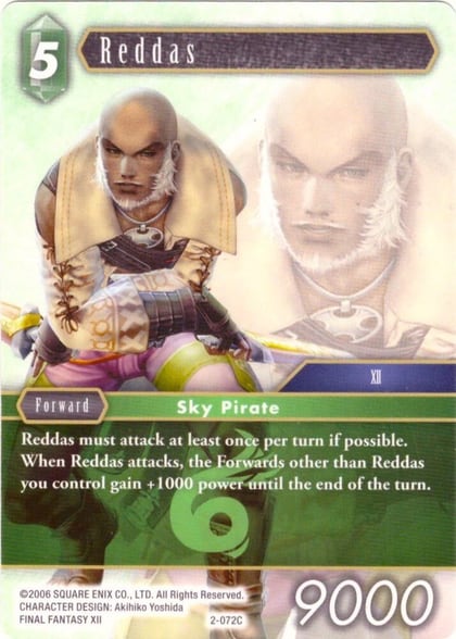 Reddas - 2-072C, Deck Exclusive Cards 2-072C