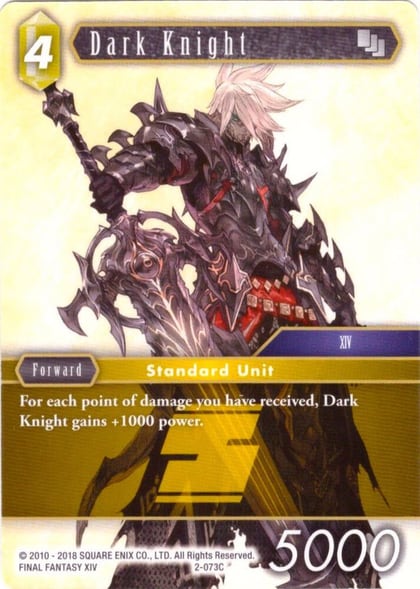 Dark Knight - 2-073C, Deck Exclusive Cards 2-073C