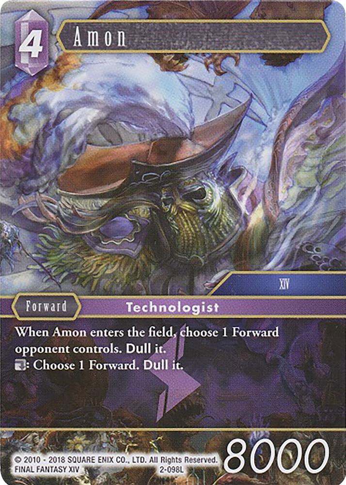 Amon - 2-098L, Deck Exclusive Cards 2-098L
