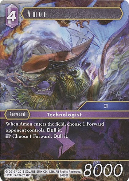 Amon - 2-098L, Deck Exclusive Cards 2-098L