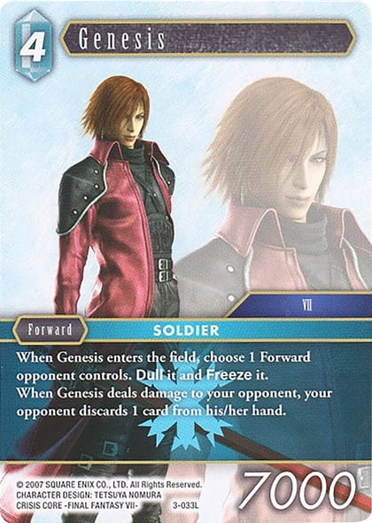 Genesis - 3-033L, Deck Exclusive Cards 3-033L