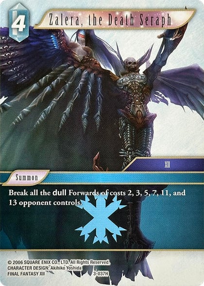 Zalera, the Death Seraph, Deck Exclusive Cards 3-037H