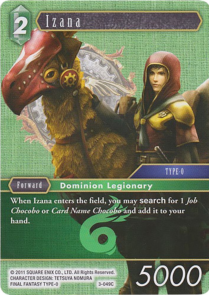 Izana - 3-049C, Deck Exclusive Cards 3-049C