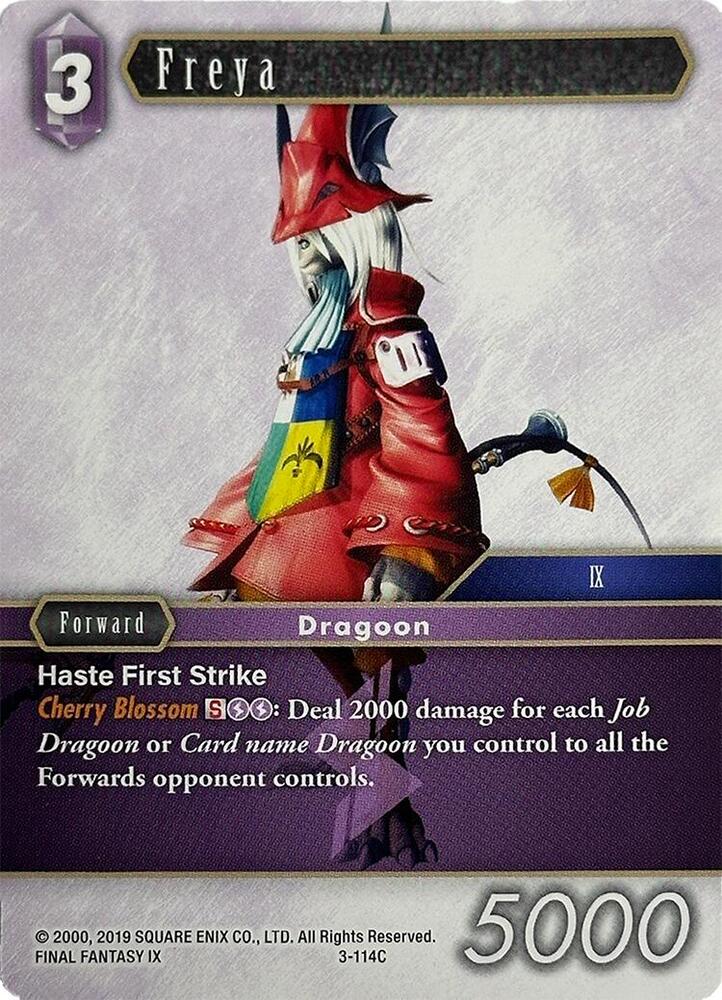 Freya, Deck Exclusive Cards 3-114C