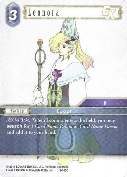Leonora EX, Deck Exclusive Cards 3-143C