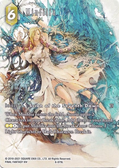 Minfilia - 6-079L (Full Art), Deck Exclusive Cards 6-079L