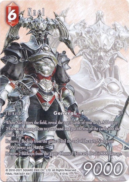 Nael - 9-014L (Full Art), Deck Exclusive Cards 9-014L