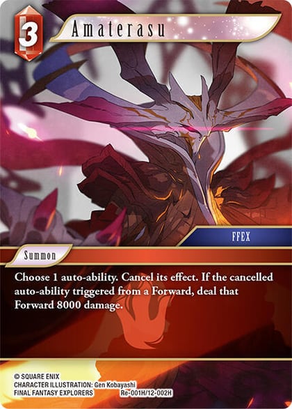 Amaterasu, Legacy Collection Re-001H/12-002H