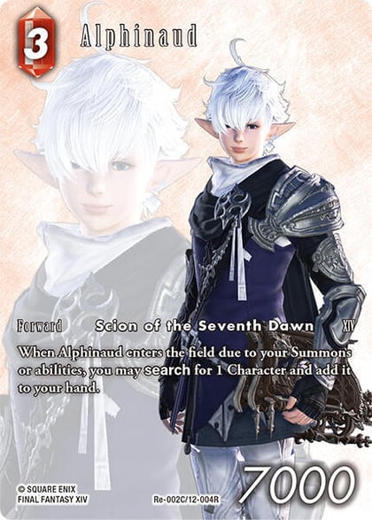 Alphinaud (Full Art), Legacy Collection Re-002C/12-004R